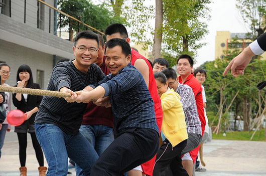 捷視飛通拔河比賽